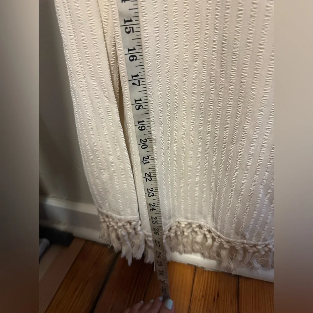 Fore White Tassel Jumpsuit - large - Picture 9 of 14